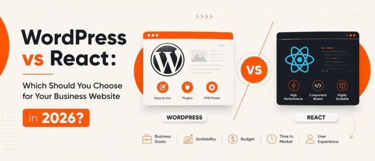 WordPress vs React Which Should You Choose for Your Business Website in 2026