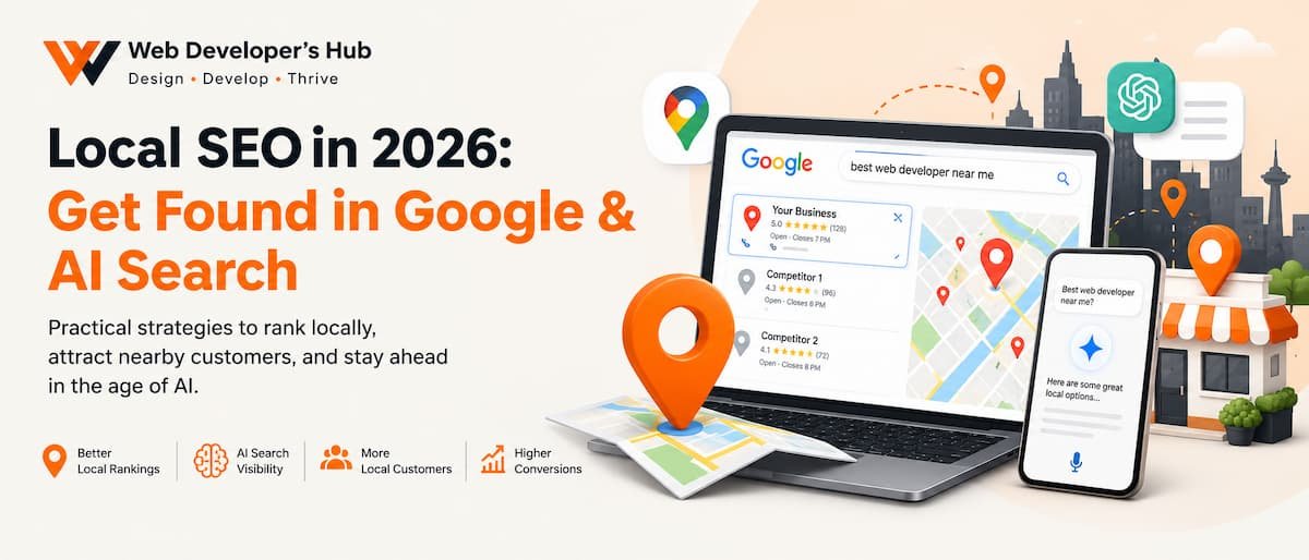Local SEO in 2026: How to Get Your Business Found in AI Search 3 Local SEO in 2026: How to Get Your Business Found in AI Search