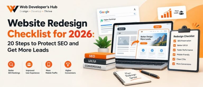Website Redesign Checklist for 2026: 20 Steps to Protect SEO and Get More Leads